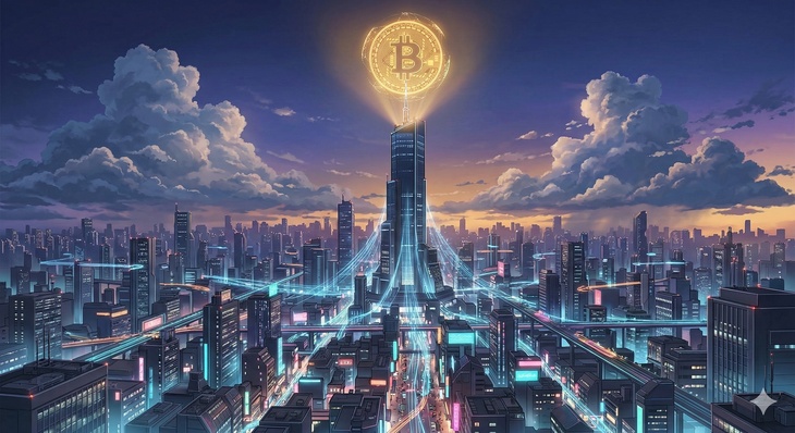 Cryptocurrency and Monopoly for Long-term Growth