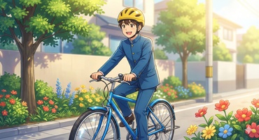 The Joy of Cycling to School